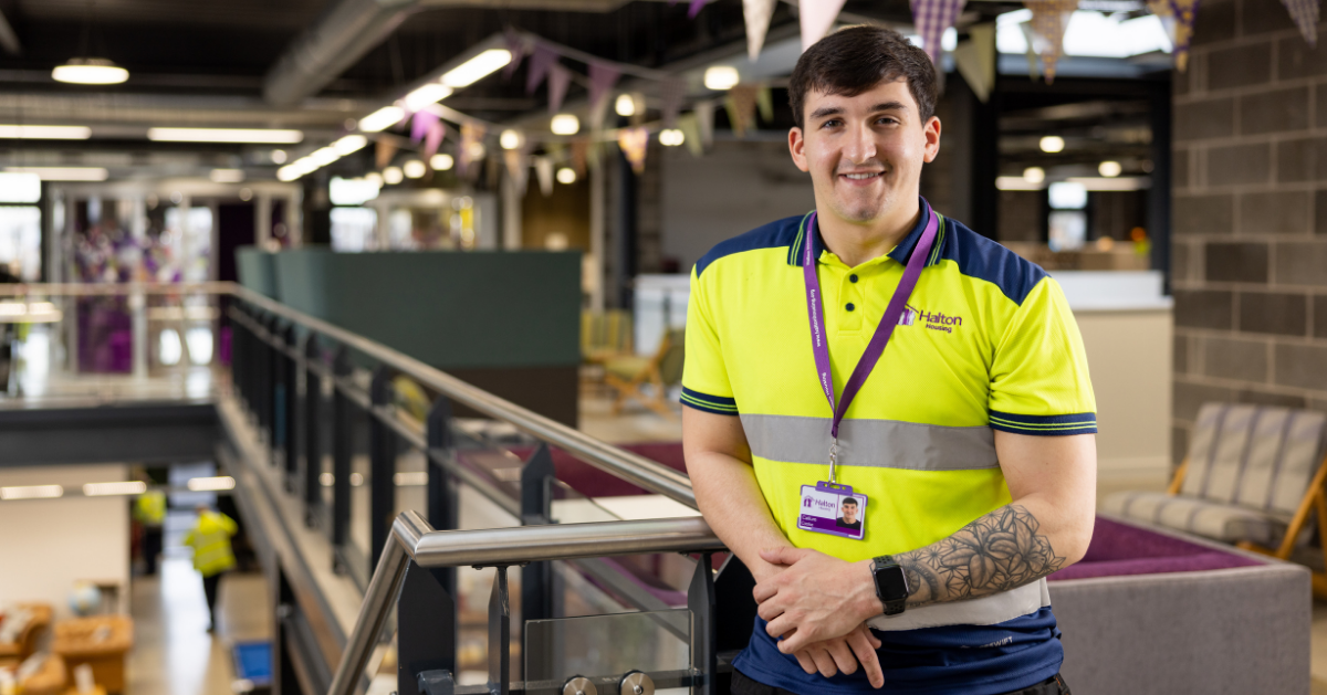 Meet Callum, our Plumbing and Heating Apprentice Halton Housing